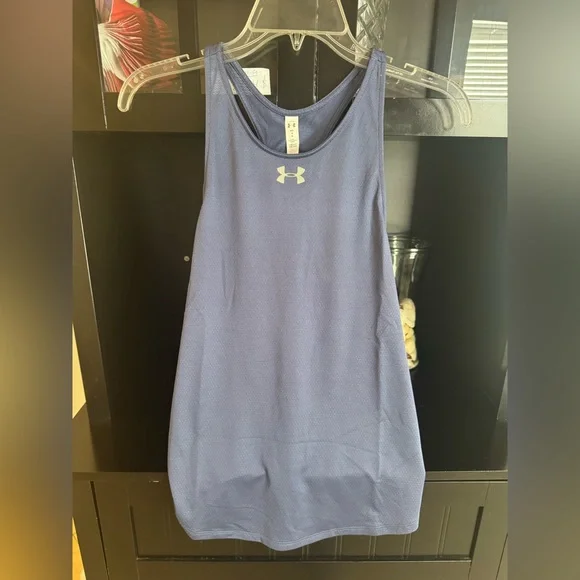 Under Armour Blue Athletic Tank - Picture 1 of 3